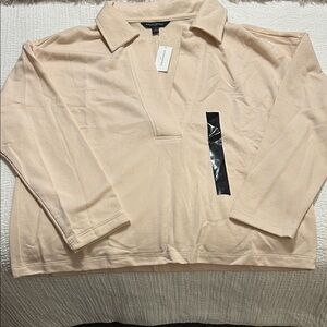 Banana Republic Polo Crop Top